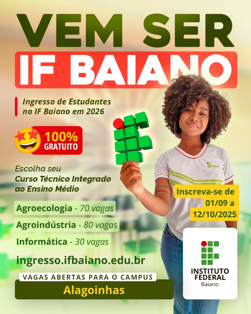 Ingresso Técnicos Integrados ao ensino médio PROSEL 2026 - clica aqui