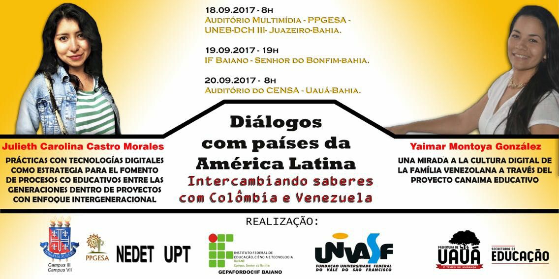 Diálogos com países da América látina