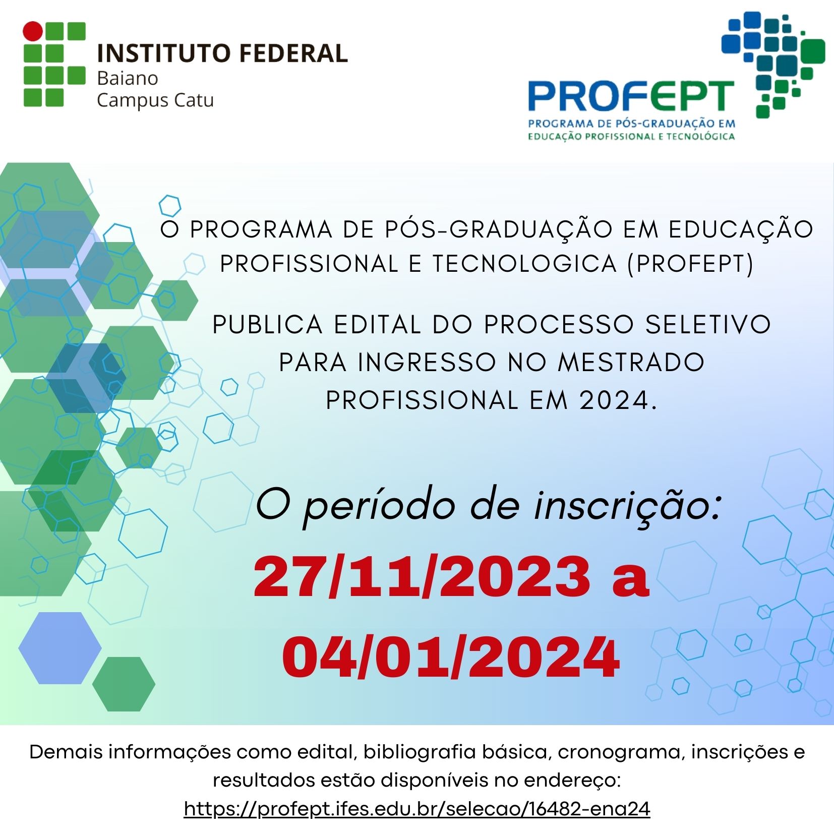 IFBA divulga edital 10/2023 para Professor Substituto