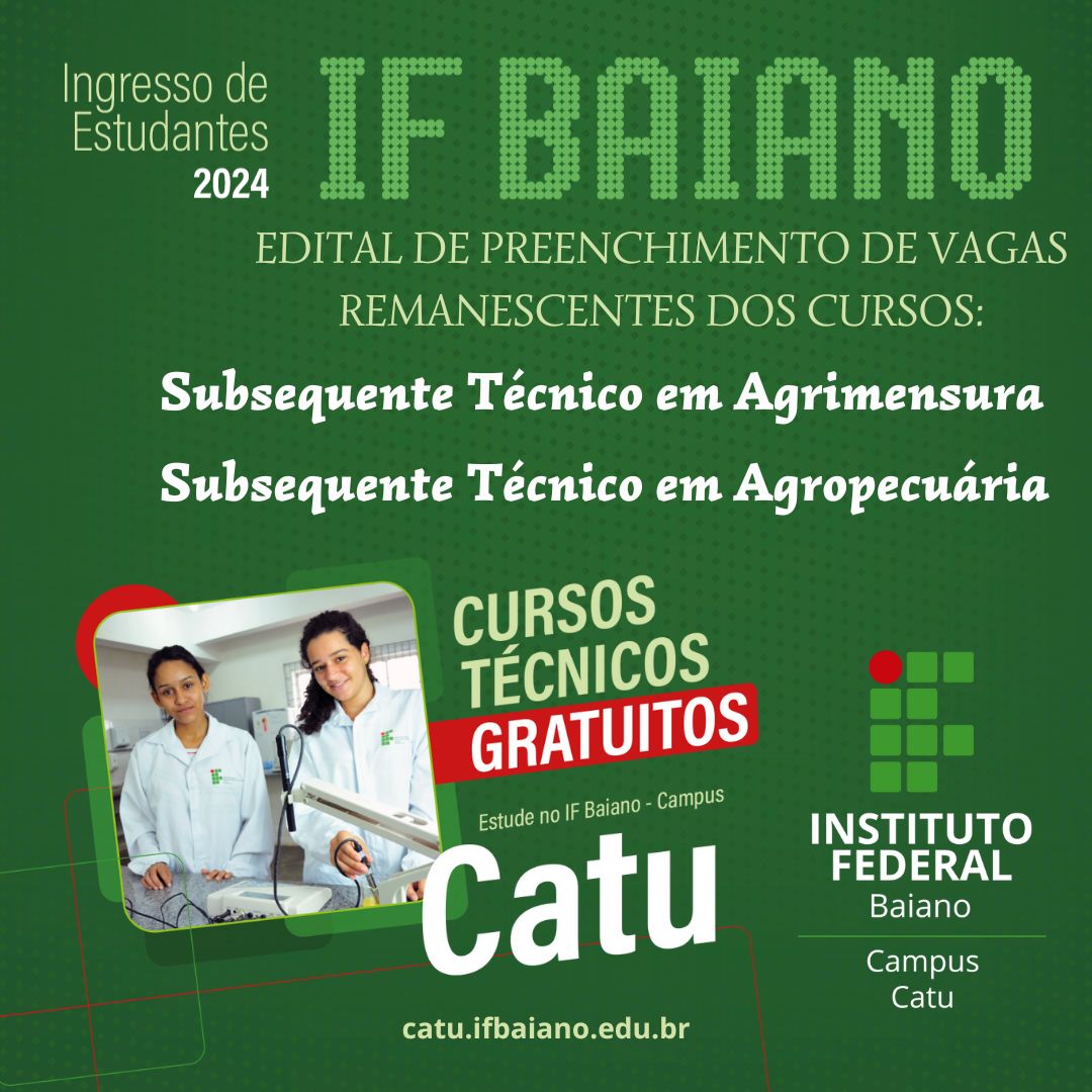 Estudantes da Forma Integrada são recepcionados com a Semana de Integração  2018 — IFBA - Instituto Federal de Educação, Ciência e Tecnologia da Bahia  Instituto Federal da Bahia