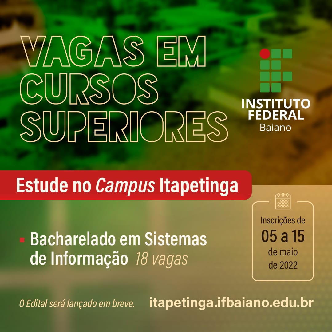 Publicado Edital 01/2022 - Aquisição de alimentos da agricultura familiar —  IFBA - Instituto Federal de Educação, Ciência e Tecnologia da Bahia  Instituto Federal da Bahia