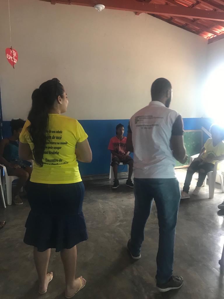 NEABI em atividade em Vila Boa Esperança, Serra do Ramalho