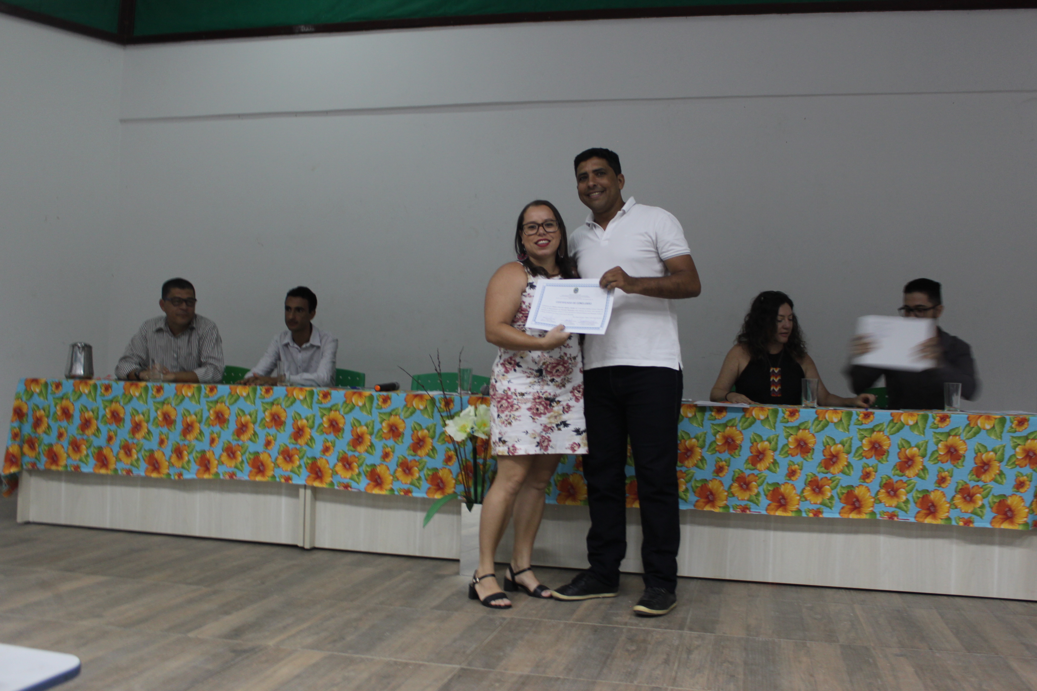 Entrega de Certificado Pós-Graduação
