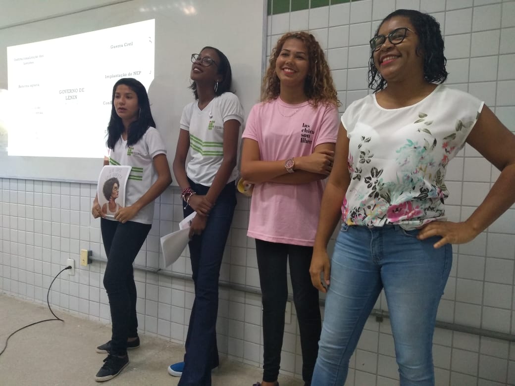 Estudantes do IF Lapa lançam Projeto Feminismo no dia Internacional da mulher