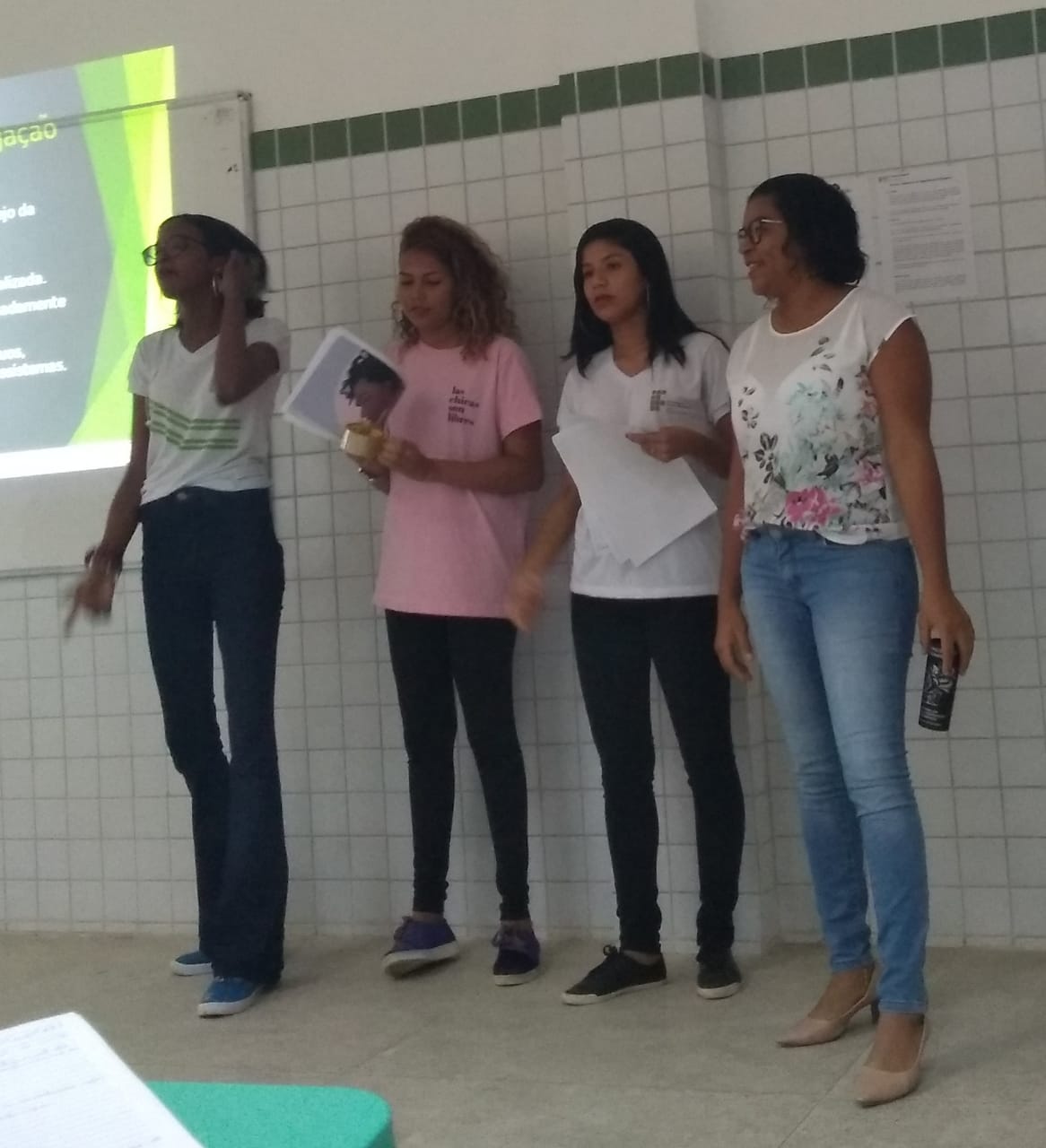 Estudantes do IF Lapa lançam Projeto Feminismo no dia Internacional da mulher