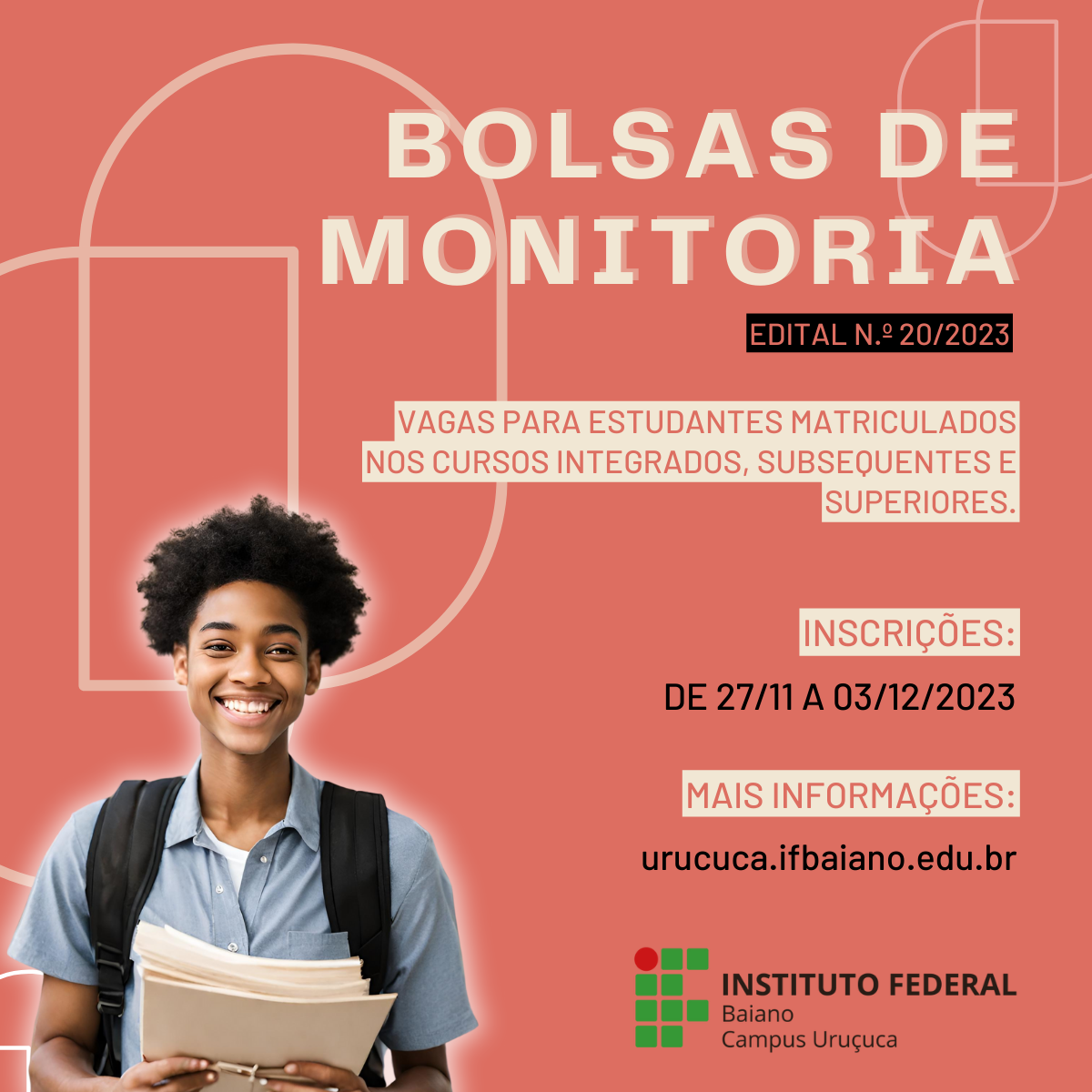 IFBA divulga edital 10/2023 para Professor Substituto